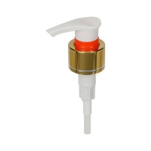 Pompe distributrice de lotion en aluminium